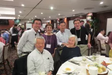 Back: Yoshihiro Kubo, Diane Papazian, Tadashi Uemura, Tom Schwarz Front: Yuh-Nung Jan and Lily Jan