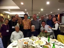 Back: Cheng-Ting Chien, Diane Papazian, Tom Schwarz, Bruce Hay, Hannele Ruohola-Baker, Liqun Luo, Juergen Knoblich, Eitan Reuveny, Ehud Isacoff, Michelle Rhyu Front: Yuh-Nung Jan, Lily Jan, Yoshihiro Kubo